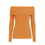 Blusa Ombro a Ombro Marina Laranja