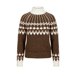 Pull Jacquard Marrom 