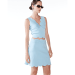 Saia Katerini Azul Claro-