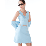 Saia Katerini Azul Claro-
