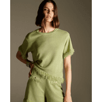 Blusa Orquídea Verde Lima