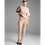 Calça Fusô Bege Algodão