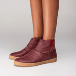 Botinha Lea Merlot