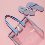 Kit Bag e Chinelo Bianca Alasca