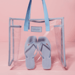 Kit Bag e Chinelo Bianca Alasca