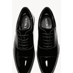 Sapato Social Militar M Force Preto Envernizado