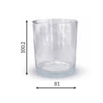 COPO DE VELA 420ML SUNSET