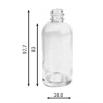 VIDRO GAUDY 60ML R 18/415 TRANSPARENTE