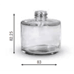 VIDRO CILINDRIGO PICOLO 240ML R.28/410 PRETO FOSCO