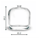 VIDRO PROVENCE 100ML REC.15/FEA TRANSP - NEW-241