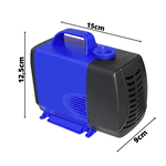 Bombinha Bomba Fonte Aquário Eletrobomba Submersível 3500l/h