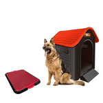 Casinha Big DogHome Tamanho 8 + Sanidog Tapete Higiênico 