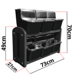 Display Dispenser Balcão Pdv Compacto Com 6 Unidades
