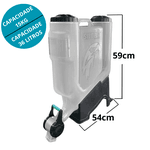 SiloPet Dispenser 10 Módulos 36L Para Líquidos e Sólidos