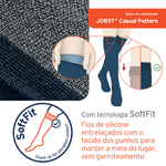 JOBST Casual Pattern 20-30-Cor Cinza