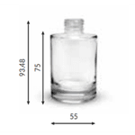 FRASCO PICOLO 100ML R.24/410 TRANSP - MTZ-2084