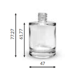 VIDRO CILINDRICO PICOLO 60ML R.18/415 TRANSPARENTE