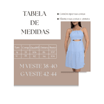 Vestido Paula Alcinha Babado Soltinho - Azul Claro