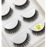 Cartela de Cílios com 5 pares 