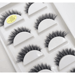 Cartela de Cílios com 5 pares 