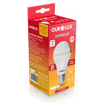 LÂMPADA LED BULBO 9W 24V 6500K 5464 OUROLUX