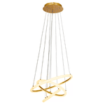 PENDENTE SPACE ORBITAL TRIPLE 49W 3000K 40CM 39546 BRONZEARTE