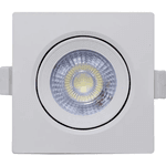 Spot LED EMB Quadrado 3W Bivolt 6500K - 1809 - Galaxy