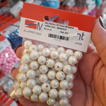 MIÇANGA LEITOSA IRISADA 10MM 50G 202 .