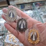 NOSSA SENHORA COM DETALHES SEM STRASS ML6144 .