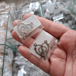 ENTREMEIO CORAÇÃO NOSSA SENHORA SEM STRASS ML6035 .