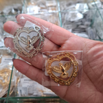 ENTREMEIO CORAÇÃO ESPIRITO SANTO SEM STRASS ML6136 .