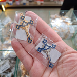 CRUCIFIXO COM PINTURA ML6056CP .