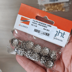 TULIPA RENDADA 12MM 100UN 863 .