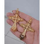 CRUZ RENDADA LUXO SEM STRASS ML6143 .