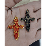 CRUZ ROSINHAS SEM STRASS COM PINTURA ML6096CP .