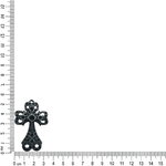 CRUZ PEQUENA LUXO SEM STRASS ML6054 .