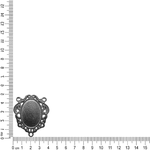 ENTREMEIO ARABESCO MAIOR FACE DUPLA ML6071 .