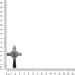 CRUCIFIXO SÃO BENTO RISCADO ML6105 .