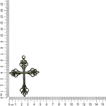 CRUZ FINA DETALHES NAS PONTAS ML6108 .