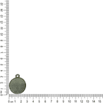 PINGENTE REDONDO LISO ML7837 .