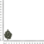 PINGENTE ROSA ML6033 .