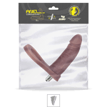 Anel Companheiro 10x10cm Com Vibro Acaso (SS001F-14322 - ST850) - Marrom