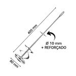 MISTURADOR PARA TINTAS ROMA 80X400MM REF 8010-4