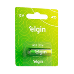 PILHA 12V PARA CONTROLE A23 ELGIN BLISTER 1 UNIDADE