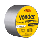 FITA ADESIVA VONDER PRATA 50MM X 10M