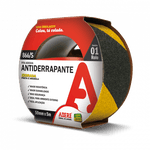 FITA ANTIDERRAPANTE ZEBRADA PRETA E AMARELA ADERE 50MM X 5M