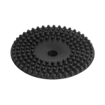 DISCO DE BORRACHA VONDER RÍGIDO COM SALIÊNCIAS 7"