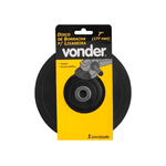 DISCO DE BORRACHA VONDER RÍGIDO COM SALIÊNCIAS 7"