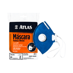 MÁSCARA ATLAS COM VÁLVULA PFF1 AT2400