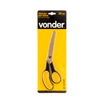 TESOURA PROFISSIONAL USO GERAL AÇO INOX 25CM VONDER 